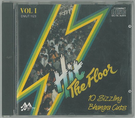Various Artists - Hit The Floor - 10 Sizzling Bhangra Cuts (1990)