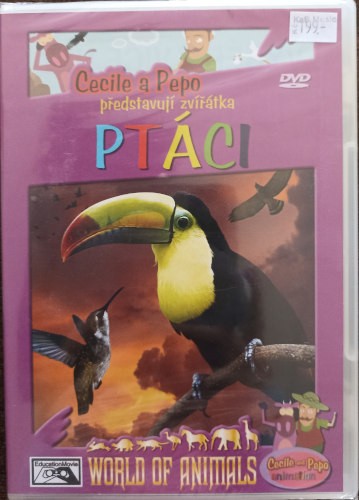 Film/Dokument - Cecile a Pepo představují zvířátka / Ptáci (DVD)