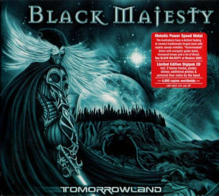 Black Majesty - Tomorrowland (2007) /Limited Edition