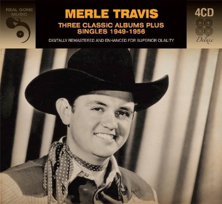 Merle Travis - 3 Classic Albums Plus Bonus Singles (Digipak 2016) 