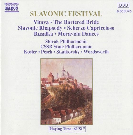 Dvořák/Smetana/Janáček - Slavonic Festival (Stankovsky Wordsworth Kosler Pesek) 