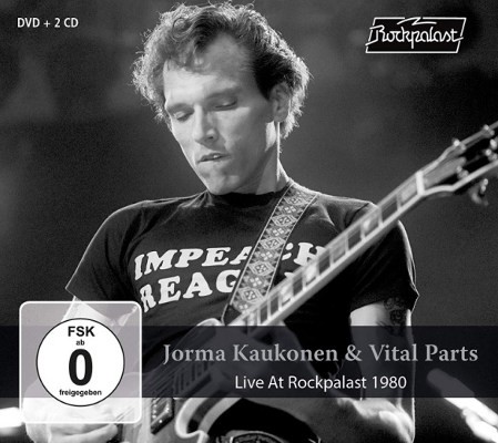 Jorma Kaukonen & Vital Parts - Live At Rockpalast 1980 (2CD+DVD, 2019)