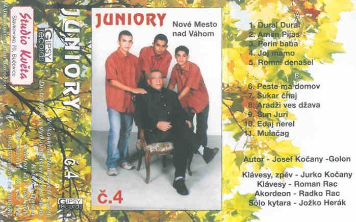 Juniory Nové Mesto nad Váhom - Gipsy Golom Juniory č. 4 (Kazeta, 1999)