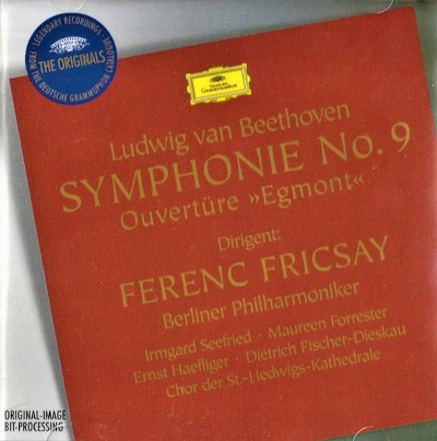 Ludwig van Beethoven / Berlínští filharmonici, Ferenc Fricsay - Symphonie No. 9 / Ouvertüre "Egmont" (2001)