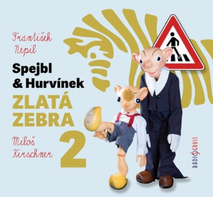 Divadlo S+H - Spejbl & Hurvínek a Zlatá zebra 2 (CD-MP3, 2022)