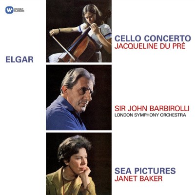 Edward Elgar / Jacqueline Du Pré, Janet Baker - Cello Concerto, Sea Pictures (Edice 2017) - Vinyl 