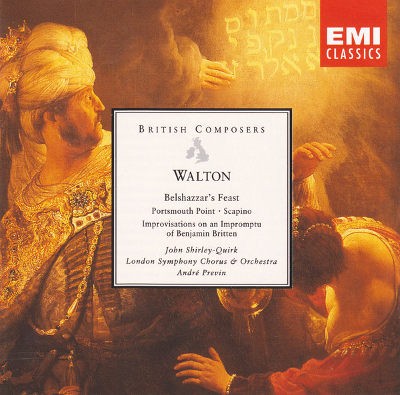 William Walton - Belshazzar's Feast / Portsmouth Point / Scapino / Improvisations On An Imprompt. (Edice 1993)