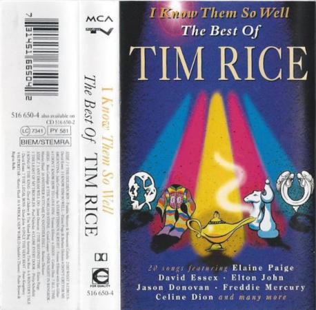 Various Artists - I Know Them So Well The Best Of Tim Rice (Kazeta, 1994)