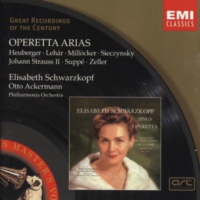 Elisabeth Schwarzkopf, Otto Ackermann, Philharmonia Orchestra - Operetta Arias (Edice 1999) 
