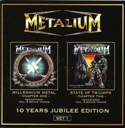 Metalium - 10 Years Jubilee Edition Set 1 (2001) /2CD