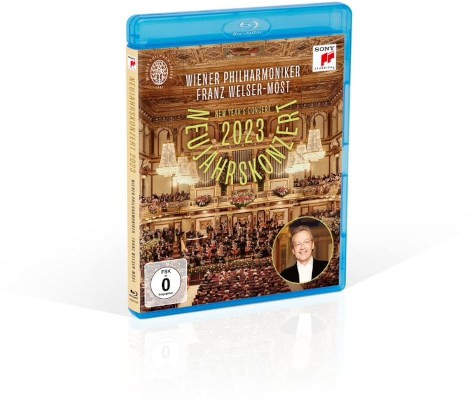 Vídeňští filharmonici / Franz Welser-Most - Novoroční koncert 2023 (2023) /Blu-ray