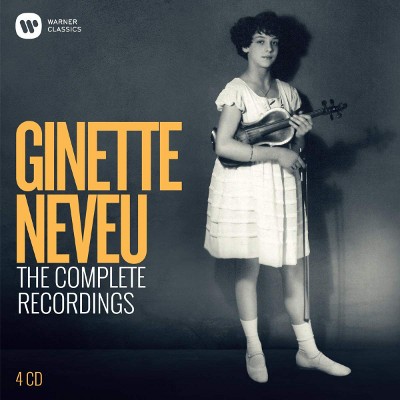 Ginette Neveu - Complete Recordings (4CD, 2019)