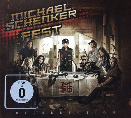 Michael Schenker Fest - Resurrection (Limited Edition, CD+DVD, 2018) CD OBAL