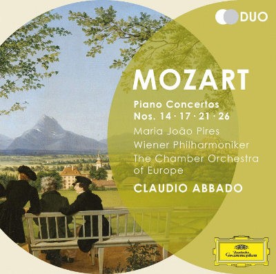 Maria-Joao Pires, Wiener Philharmoniker, Claudio Abbado - Klavírní koncerty č. 14, 17, 21, 26 / Piano Concertos Nos. 14, 17, 21, 26 (2013)