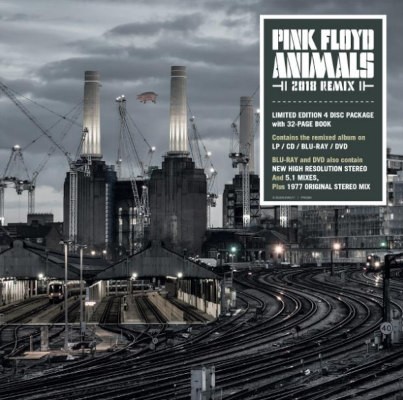 Pink Floyd - Animals (2018 Remix Edition, 2022) /LP+CD+DVD-A+BRD BOX