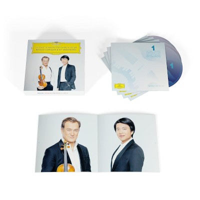 Wolfgang Amadeus Mozart / Renaud Capucon, Kit Armstrong - Sonáty pro housle a klavír (2023) /4CD BOX