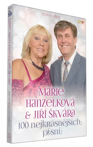 Marie Hanzelková a Jiří Škvára - 100 nej (2021) /5CD+DVD