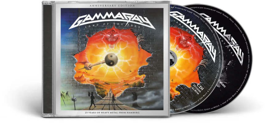 Gamma Ray - Land Of The Free (Anniversary Edition 2024) /2CD