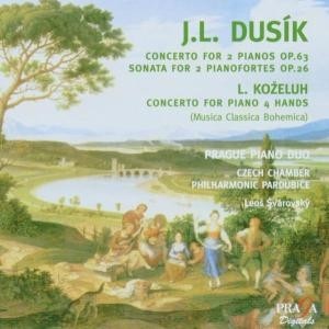 Jan Ladislav Dusík/ Leopold Koželuh - Concerto for 2 pianos Op63/Sonata for 2 pianofortes... 
