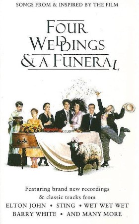 Soundtrack - Four Weddings & A Funeral / Čtyři svatby a jeden pohřeb (Kazeta, 1994)