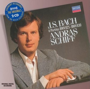Schiff, András - J.S. Bach 6 Partitas, BWV 825 - 830 András Schiff 