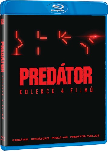 Film/Horor - Predátor kolekce 1.-4. (4Blu-ray)
