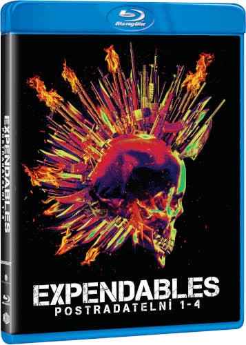 Film/Akční - Expendables: Postradatelní kolekce 1-4. (4Blu-ray)
