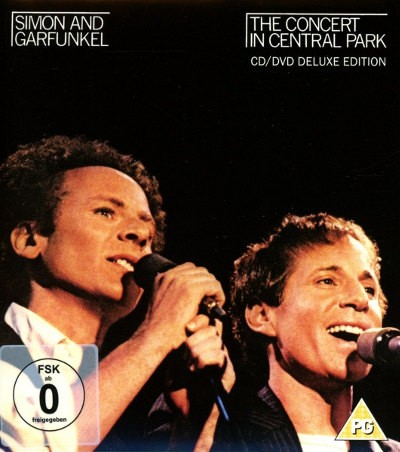 Simon & Garfunkel - Concert In Central Park (CD + DVD, Edice 2016) DVD OBAL