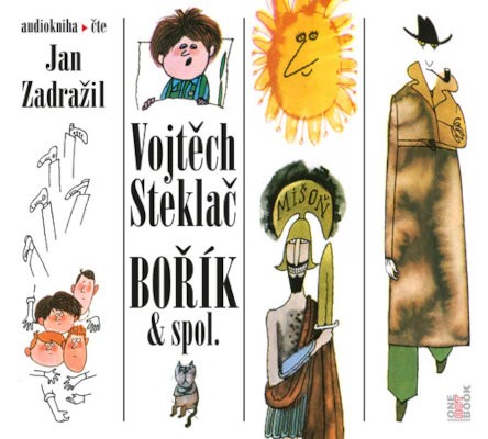 Vojtěch Steklač - Bořík & spol. /CD-MP3 Audiokniha