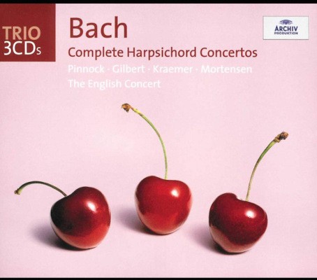 Johann Sebastian Bach / English Concert,Trevor Pinnock - Complete Harpsichord Concertos (Edice 2002) /3CD