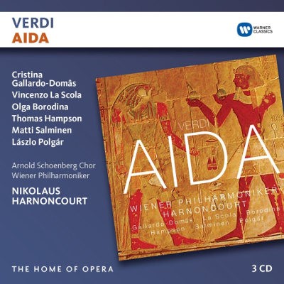 Giuseppe Verdi / Vídenští Filharmonici, Nikolaus Harnoncourt - Aida (Edice The Home Of Opera 2017) 