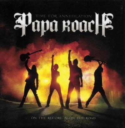Papa Roach - Time For Annihilation...On The Record & On The Road (CD+DVD, 2010) 
