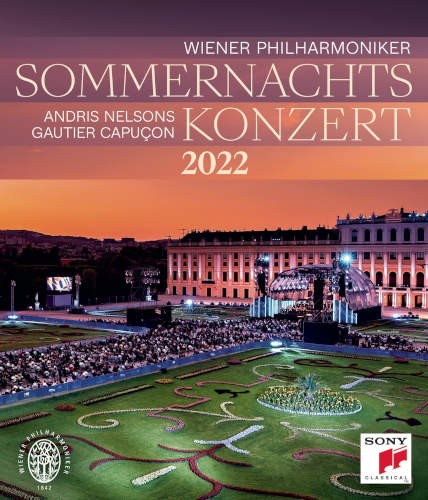 Vídenštní filharmonici / Andris Nelsons, Gautier Capucon - Koncert letní noci 2022 (Blu-ray, 2022)