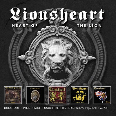 Lionsheart - Heart Of A Lion (5CD, 2020)