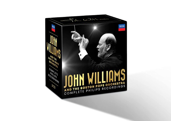 John Williams And The Boston Pops Orchestra - Complete Philips Recordings (21CD BOX, 2022)