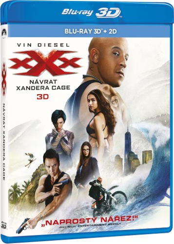 Film/Akční - xXx: Návrat Xandera Cage (2Blu-ray, 3D+2D) 