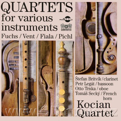 Georg Friedrich Fuchs, Jan Vent, Josef Fiala, Václav Pichl - Kvartety pro různé nástroje (2000)