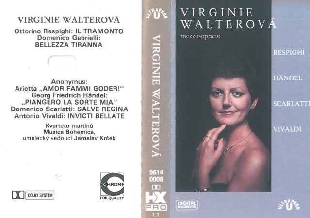 Viginie Walterová - Respighi / Händel / Scarlatti / Vivaldi (Kazeta, 1992)