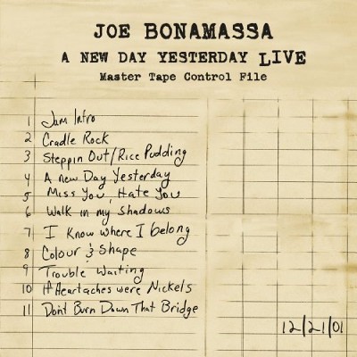 Joe Bonamassa - A New Day Yesterday: Live (2005) 