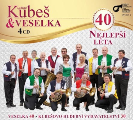 Ladislav Kubeš & Veselka - 40 Nejlepší léta (2021) /4CD