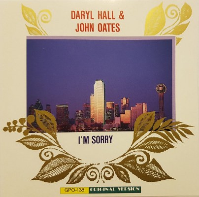 Daryl Hall & John Oates - I'm Sorry (Japan Version, Edice 2000)