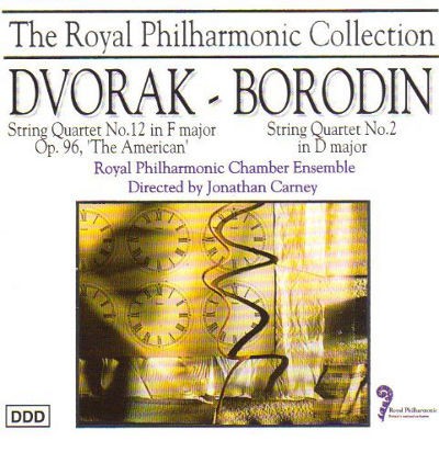 Alexander Borodin, Antonín Dvořák - String Quartet No. 12 In F Major, Op. 96 / String Quartet No. 2 In D Major (2000)