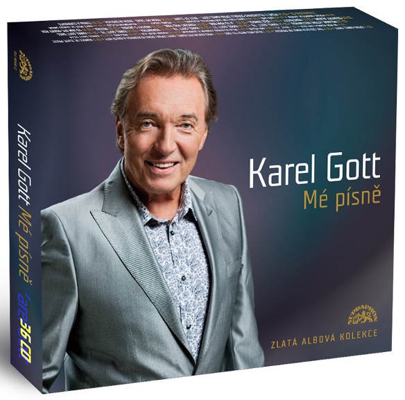 Karel Gott - Mé písně ((Zlatá albová kolekce) ) 33 suprap.alb+3CD bonusy