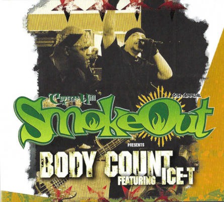 Body Count Featuring Ice-T - Smokeout Festival Presents Body Count Featuring Ice-T (Edice 2021) /CD+DVD