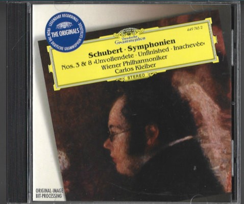 Schubert, Franz - Symphonien Nos. 3 & 8 "Unvollendete = Unfinished = Inachevée" (Edice 1997)