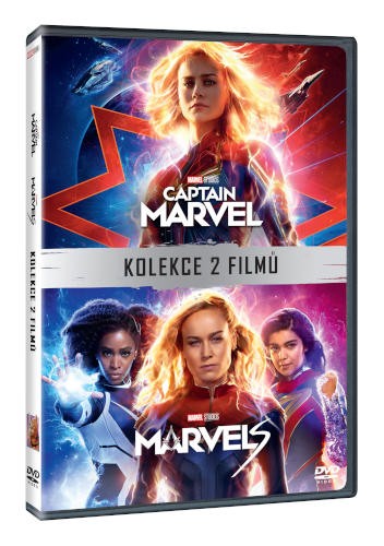 Film/Akční - Captain Marvel + Marvels kolekce 2 filmů (2DVD)