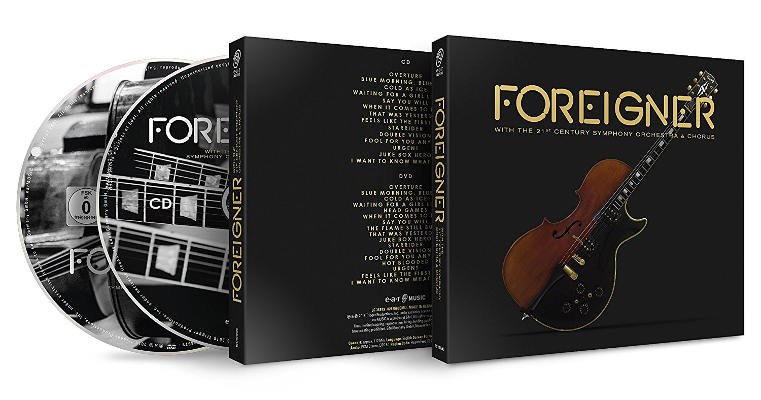 Foreigner - With The 21st Century Symphony Orchestra & Chorus (CD+DVD, 2018) CD OBAL