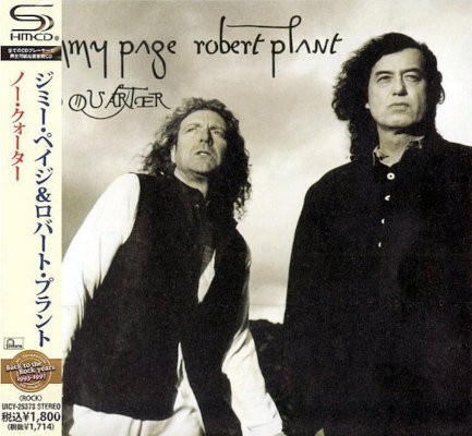 Jimmy Page & Robert Plant - No Quarter (Edice 2013) /SHM-CD Japan Import