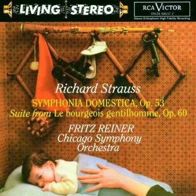 Richard Strauss / Fritz Reiner - Symphonia Domestica / Der Bürger Als Edelman (Edice 1997) 