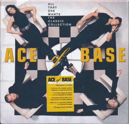 Ace Of Base - All That She Wants: The Classic Collection (11CD+DVD, 2020)
